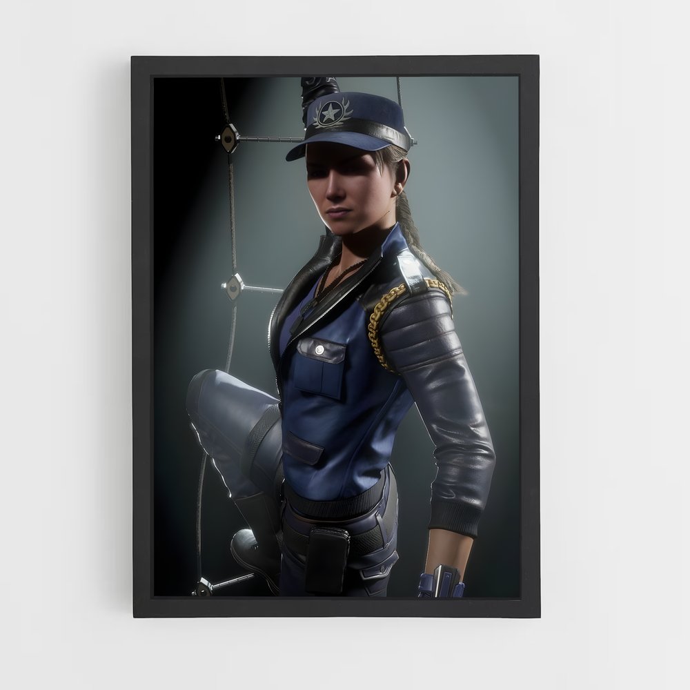 Poster Sonya blade – affiche Mortal kombat (vue 2)